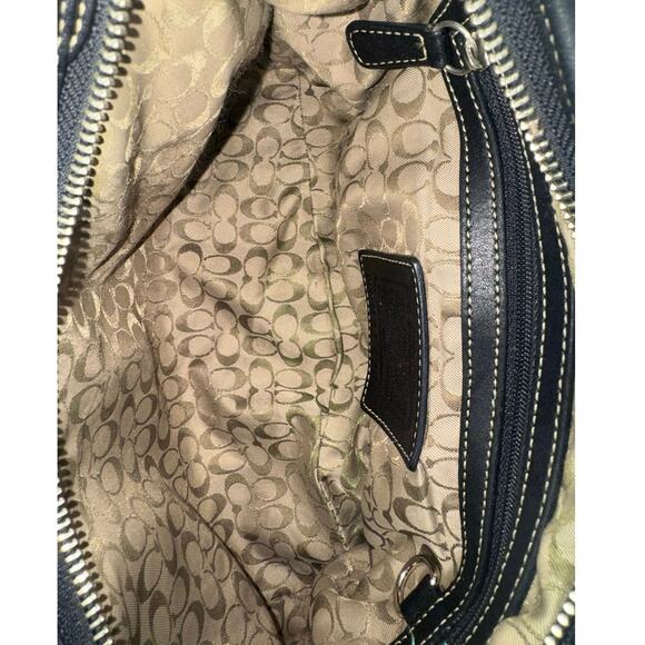 Coach Black Leather Hobo Bag - Picture 8 of 9